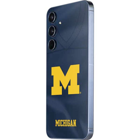 University of Michigan Blue Jersey Galaxy A35 5G Skin